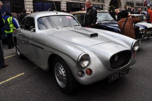 Very rare 1958 Bristol 406S. Regent Street Motor Show - Nov 2012
