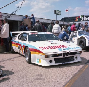 Rolf Goring BMW M1 driven by Hans-Georg Durig, Rolf Goring and Mario Ketterer