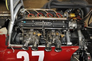 Cooper Monaco T61 4 cylinder Maserati engine on twin Webers